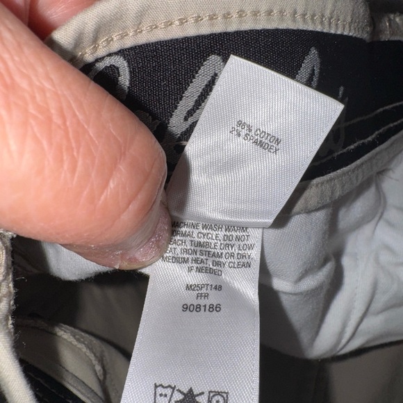 Cabela’s men’s tan/beige khaki work/dress pants straight stretch fit, sz 42 X 30 - Picture 7 of 10